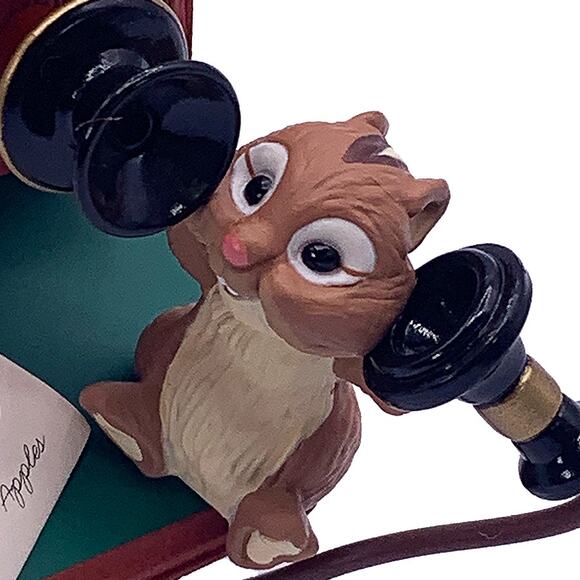 Hallmark Keepsake 1998 CHATTY CHIPMUNK Collectible Christmas Ornament Mint Box - Picture 5 of 6